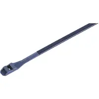 TRU COMPONENTS 1592900 TC-DLR360BK203 Kabelbinder 360 mm 9 mm Zwart Met dubbele kop, UV-gestabiliseerd 100 stuk(s)