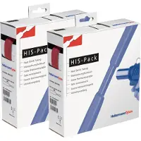 Hellermanntyton 300-30242 Krimpkous zonder lijm Rood 2.40 mm 1.20 mm Krimpverhouding:2:1 10 m