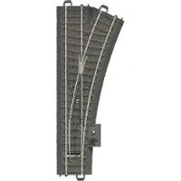 Märklin H0 C-rails (met ballastbed) 24612 Wissel, Rechts 188.3 mm