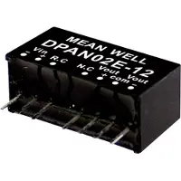 MEAN WELL DPAN02B-05 DC/DC-convertermodule 200 mA 2 W Aantal uitgangen: 2 x Inhoud 1 stuk(s)