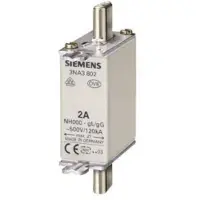Siemens 3NA3802 Zekeringsinzetstuk Afmeting zekering : 0 2 A 500 V 3 stuk(s)