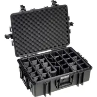 B&W Outdoor.cases Type 6500 zwart / verdeler