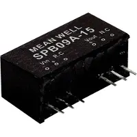 MEAN WELL SPB09C-15 DC/DC-convertermodule 600 mA 9 W Aantal uitgangen: 1 x Inhoud 1 stuk(s)