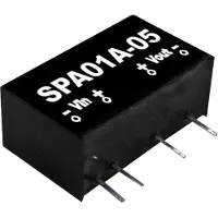 MEAN WELL SPA01A-05 DC/DC-convertermodule 200 mA 1 W Aantal uitgangen: 1 x Inhoud 1 stuk(s)