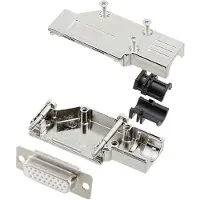 Encitech DCMR15-FK-HDS26-W-K 6355-8066-12 D-sub female connectorset 90 ° Aantal polen: 26 Soldeerkelk 1 stuk(s)