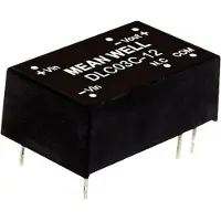 MEAN WELL DLC03B-15 DC/DC-convertermodule 100 mA 3 W Aantal uitgangen: 2 x Inhoud 1 stuk(s)