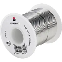 Toolcraft Soldeertin, loodvrij Spoel Sn99,3Cu0,7 ROL1 100 g 1 mm