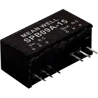MEAN WELL SPB09A-15 DC/DC-convertermodule 600 mA 9 W Aantal uitgangen: 1 x Inhoud 1 stuk(s)