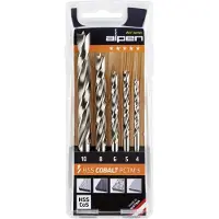ALPEN-MAYKESTAG Hss-cobalt Pctm 5-delige Boorset