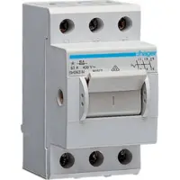 Hager Hoofdschakelaar Grijs 3-polig 63 A 230 V/AC, 400 V/AC SH363N