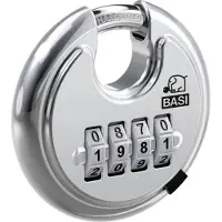 Basi 6100-7050 Hangslot Cijferslot