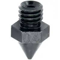 FabConstruct Nozzle RAISE3D Pro2 Steel 0,4 mm Geschikt voor: Raise3D Pro2 Plus, Raise3D E2, Raise3D Pro2 Nozzle RN35361