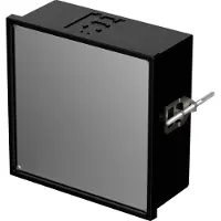 Bopla NGS 9806 UNINORM-EINSCHUBG. Behuizing voor paneelmontage 144 x 144 x 64 x 144 Zwart (RAL 9005) 1 stuk(s) Piece
