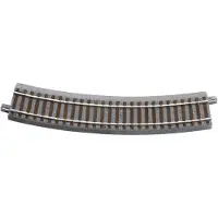 Roco H0 GeoLine (met ballastbed) 61122 Gebogen rails 6 stuk(s)
