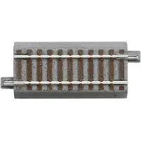 Roco H0 GeoLine (met ballastbed) 61112 Rechte rails 76.5 mm 6 stuk(s)
