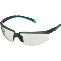 3M S2007SGAF-BGR Veiligheidsbril Met anti-condens coating, Verstelbare hoek Turquoise, Grijs