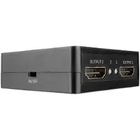Lindy 38358 2 poorten HDMI-splitter 3840 x 2160 Pixel Zwart