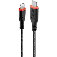 Lindy 31285 , 0,5 meter, versterkte USB Type C naar Lightning oplaadkabel