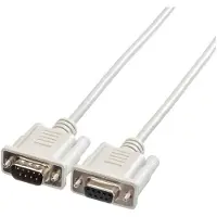 Roline RS232 9pol. M/F, 10 m