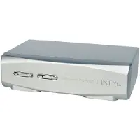 Lindy Commutateur Kvm Displayport 1.2 Usb 2.0 & Audio 2 Ports