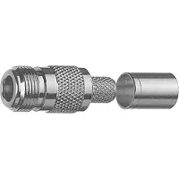 Telegärtner J01021A0145 100024005 N-connector Koppeling, recht 50 Ω 1 stuk(s)