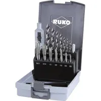 RUKO 259048RO ULTIMATECUT Machinetapboorset 14-delig M3 - M12 DIN 352, DIN 376, DIN 338 HSS 1 set(s)