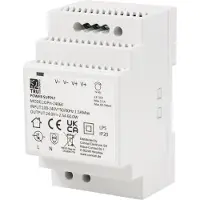 TRU COMPONENTS TC-10580820 DIN-rail netvoeding 24 V/DC 2.5 A 60 W Aantal uitgangen:1 x Inhoud 1 stuk(s)