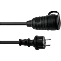 Eurolite 30245693 Stroom Verlengkabel 16 A Zwart 1.5 m H07RN-F 3G 1,5 mm²