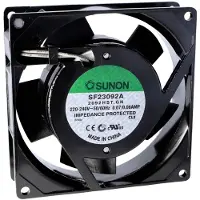 SUNON SF23092A-2092HSL.GN Axiaalventilator 230 V/AC 49.25 m³/h (l x b x h) 25 x 92 x 92 mm