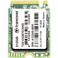 Transcend 300S 512 GB NVMe/PCIe M.2 SSD 2230 harde schijf PCIe NVMe 3.0 x4 Retail TS512GMTE300S