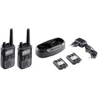 Midland XT70 Pro PMR+LPD Blisterpack Schwarz C1465 LPD/PMR-portofoon Set van 2 stuks