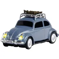 Carson 1:87 VW Kever, winterthema, 2.4G, 100% klaar voor gebruik