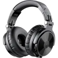 OneOdio Studio Wireless Pro C Over Ear headset Bluetooth Stereo Zwart High-Resolution Audio Headset, Zwenkbare oorschelpen