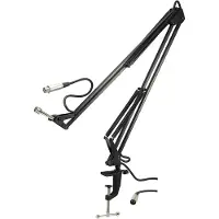 Renkforce microfoonstandaard voor op tafel, met een schroefdraad van 5/8 inch