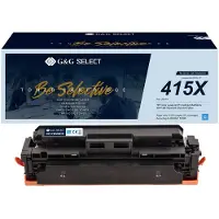 G&G Toner vervangt HP 415X Compatibel Cyaan W2031X GS-HW2031X(415X)