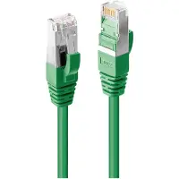 Lindy 47683 Patchkabel Cat.6A, afgeschermd (S/FTP), vlamvertragend (LSZH), groen, 10 meter