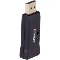 Lindy 32118 DisplayPort EDID-emulator [1x DisplayPort stekker - 1x DisplayPort bus] Zwart 4K UHD