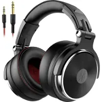 OneOdio Pro-60 Over Ear koptelefoon Kabel Stereo Zwart High-Resolution Audio Vouwbaar, Zwenkbare oorschelpen DJ