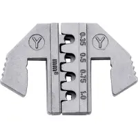 Toolcraft TO-9625875 Krimpinzetstuk Yazaki YES/YESC 1,5 verzegeld contact Terminal 0.35 tot 1 mm² Geschikt voor merk
