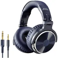 OneOdio Pro10 - koptelefoon met microfoon - inklapbaar - muziek|studio|DJ (blauw)