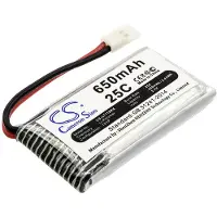 123accu Cheerson H107C-A24 accu (650 mAh, huismerk)