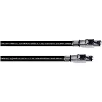 Cordial 15609 RJ45 Netwerkkabel, patchkabel CAT 6A SF/UTP 1.50 m Zwart PUR-mantel 1 stuk(s)