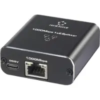 Renkforce RF-6739678 RF-GES-200 Netwerk switch RJ45 2 poorten USB-stroomverzorging
