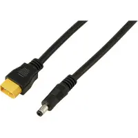 TRU COMPONENTS DC-stekker 2,5/5,5 mm op XT60-kabel 0,5 m TC-13619296 Zwart Inhoud: 1 stuk(s)