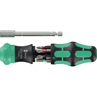 Wera Kraftform Kompakt 28 RA 1 Universeel Bitschroevendraaier met ratel