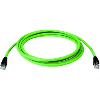 Telegärtner 100017356 RJ45 Netwerkkabel, patchkabel CAT 5 SF/UTP 15 m Groen Met anti-kniktule 1 stuk(s)