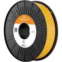 BEDROCK 3D Pet-0316a075 PET Yellow 1.75 mm 750 g Filament PET kunststof 1.75 mm 750 g Geel 1 stuk(s)