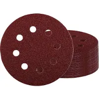 Einhell 492120 Schuurpapier voor excentrische schuurmachine Korrelgrootte (num) 80 (Ø x h) 125 mm x 13 cm 50 stuk(s)