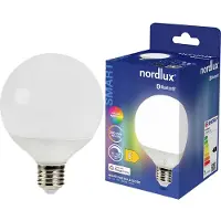 Nordlux 2270092701 Gloeilamp-lamp Energielabel E (A - G) E27 Globe Meerkleurig Besturing via App, Dimbaar 1 stuk(s)