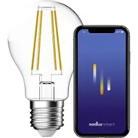 Nordlux 2070082700 Gloeilamp-lamp Energielabel E (A - G) E27 Peer Warmwit tot koudwit Besturing via App, Dimbaar 1 stuk(s)